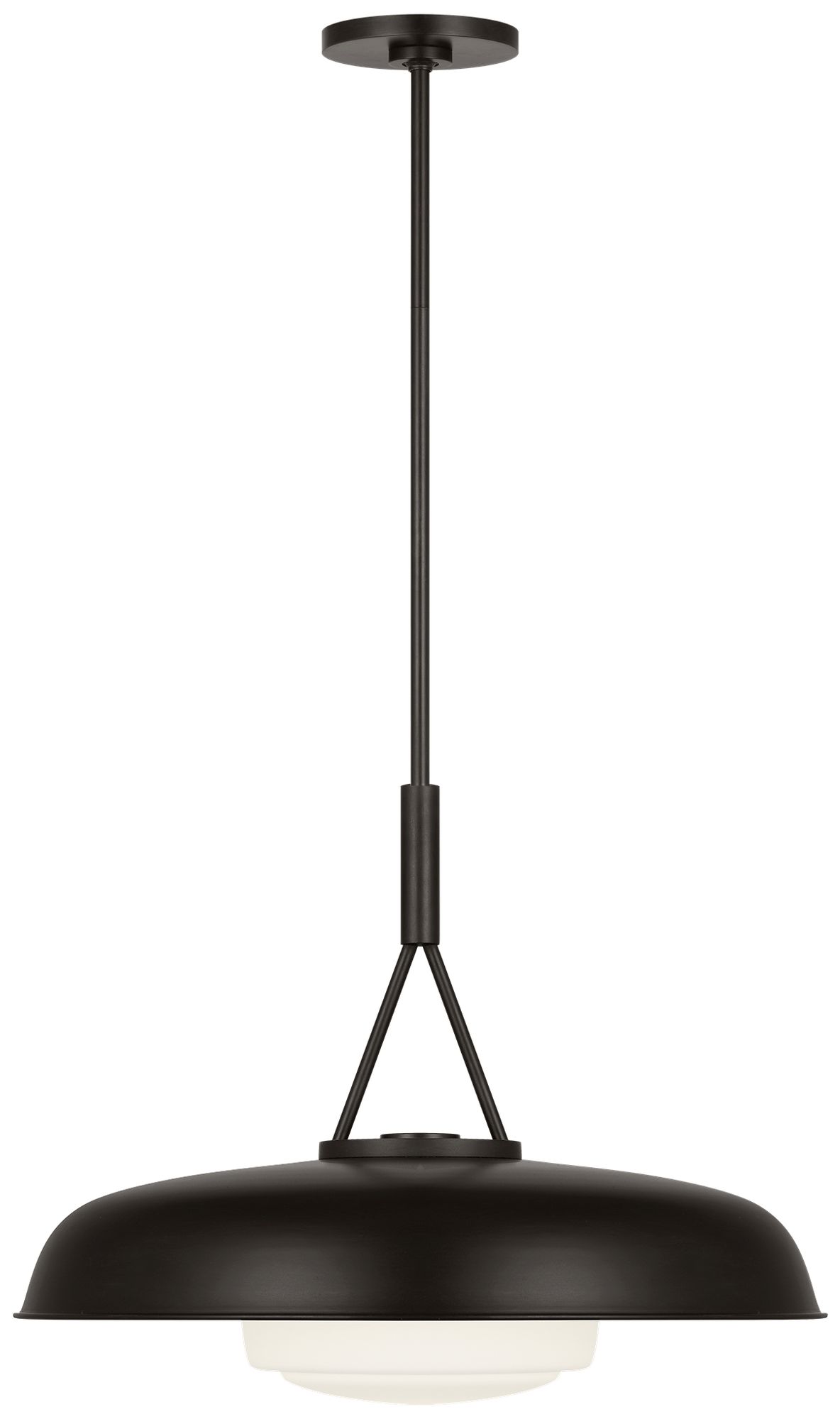 Image 2 Visual Comfort Studio  Liora 20" Pendant  E26    Aged Iron more views