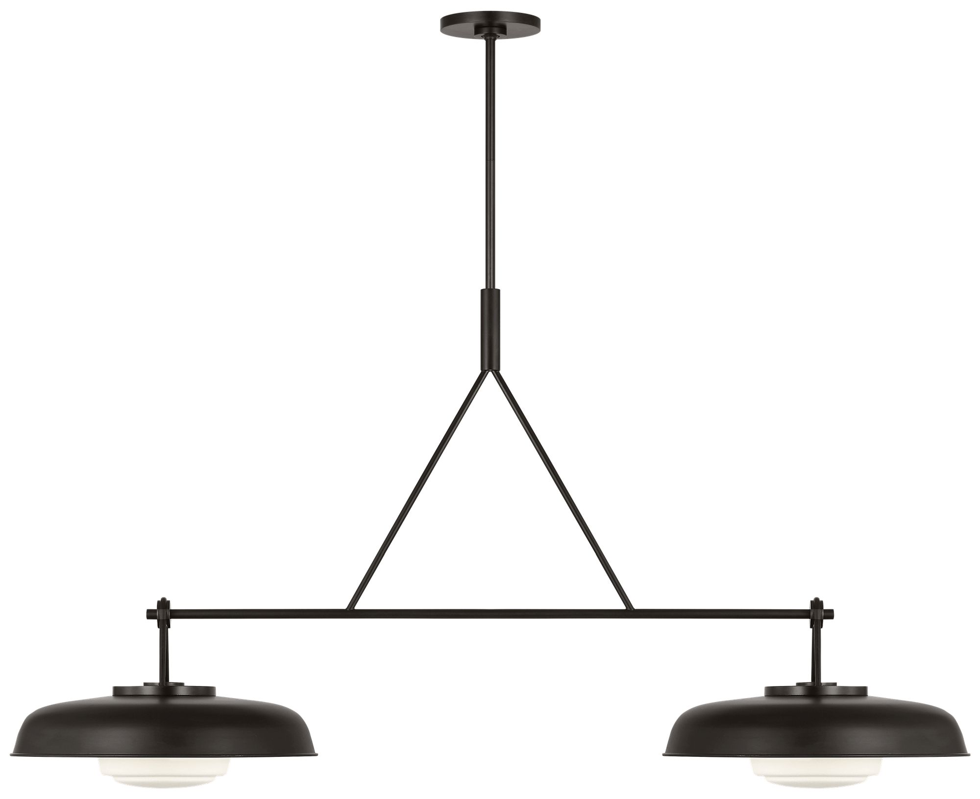 Image 2 Visual Comfort Studio  Liora 47"  Chandelier  B11    Aged Iron more views