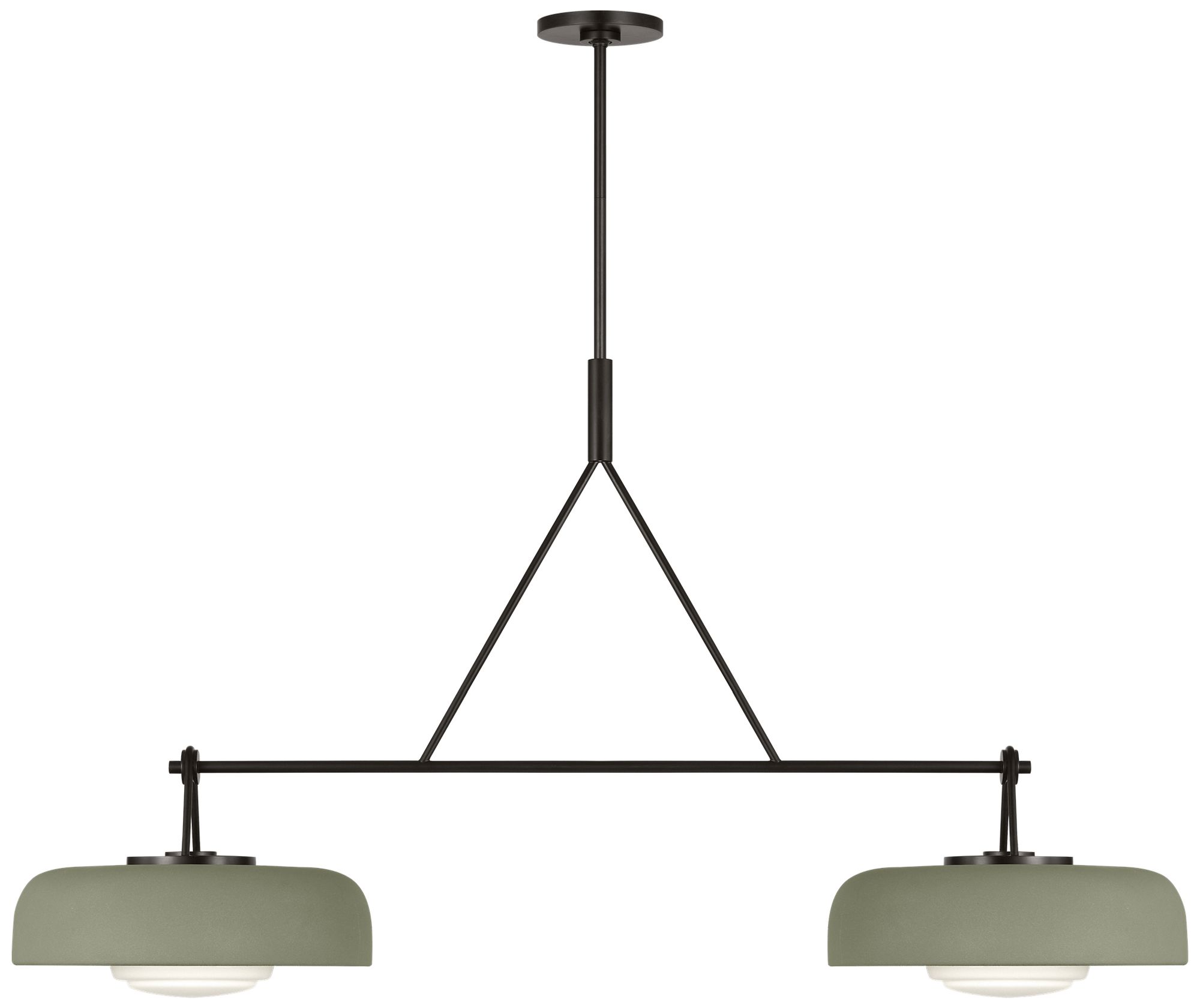 Image 2 Visual Comfort Studio  Liora 47"  Chandelier  B11    Aged Iron more views