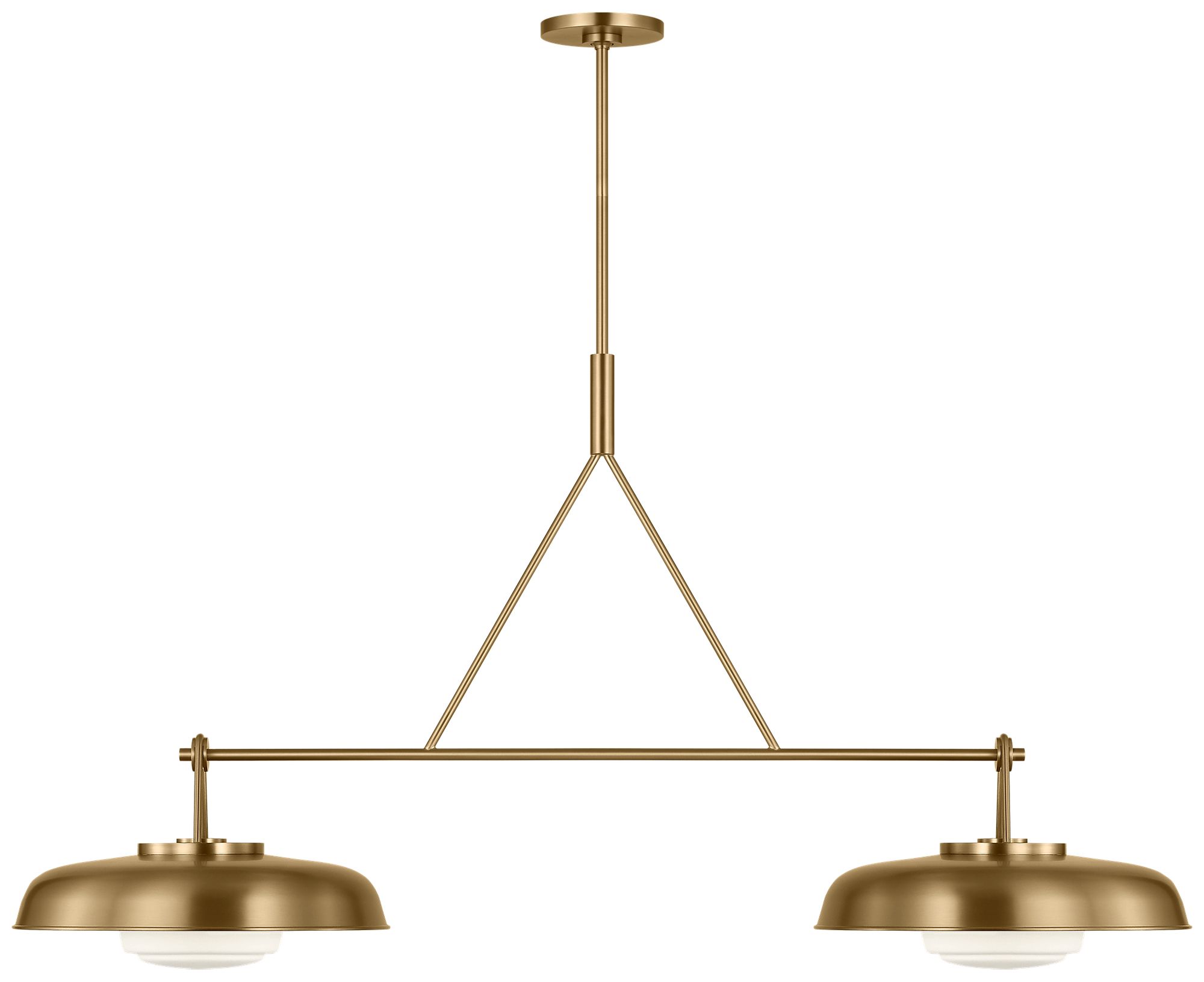 Image 2 Visual Comfort Studio  Liora 47"  Chandelier  B11    Estate Brass more views