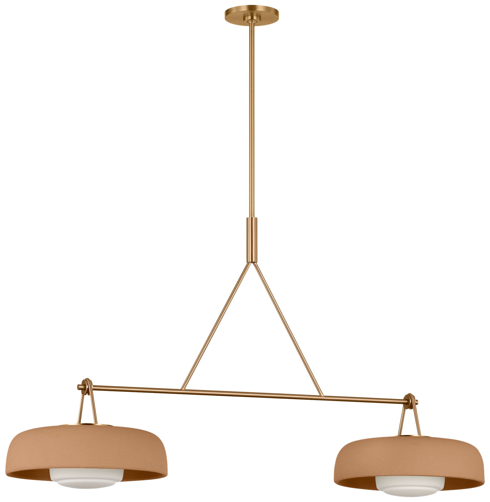 Visual Comfort Studio  Liora 47"  Chandelier  B11    Estate Brass