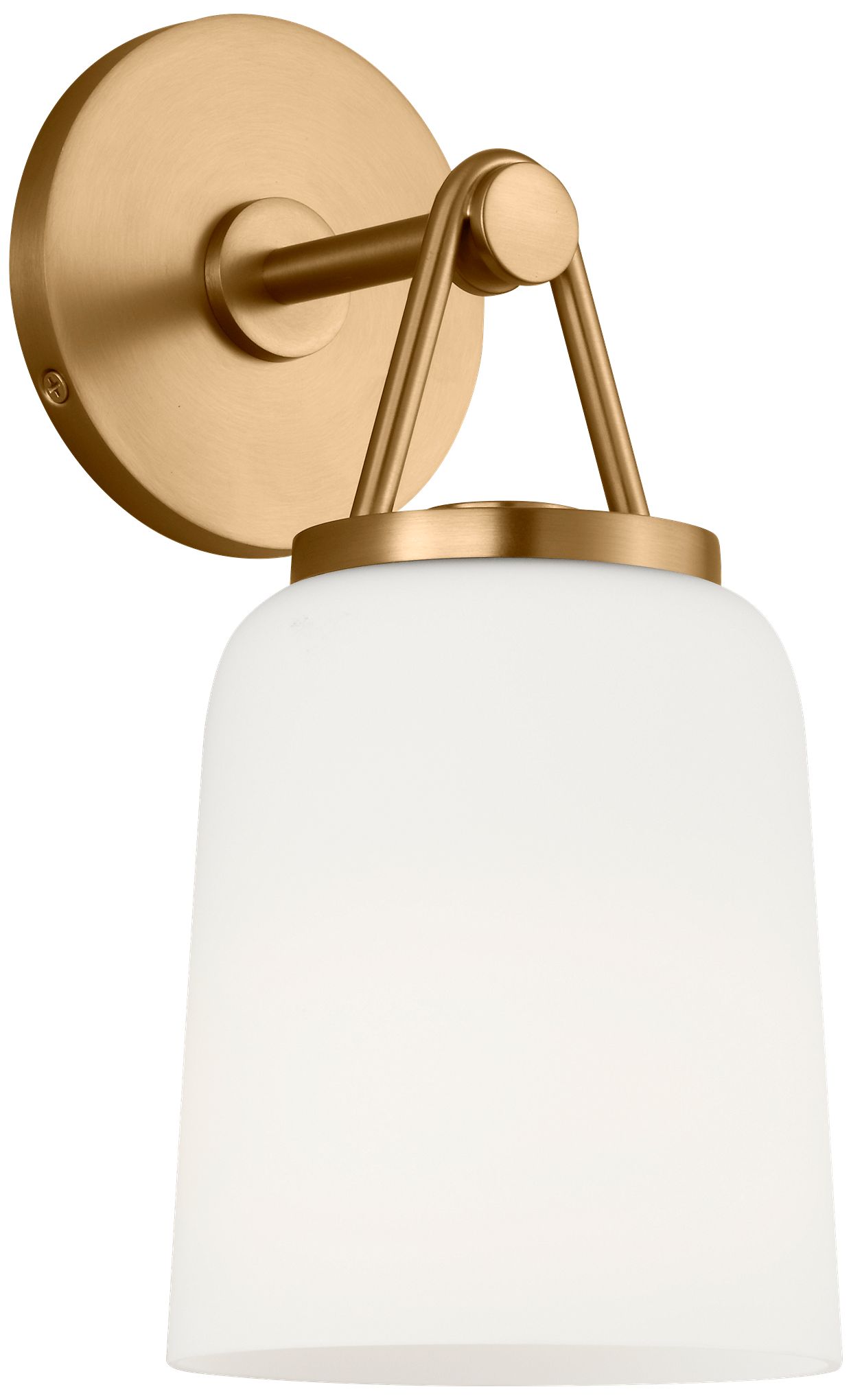 Visual Comfort Studio  Liora 6" Sconce  E12 Candelabra    Estate Brass