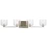Visual Comfort Studio  Lochdale Extra Large  A19  33.62"  Brushed Nickel