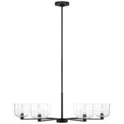 Visual Comfort Studio  Lochdale Large Chandelier  A19  33.87"   Black