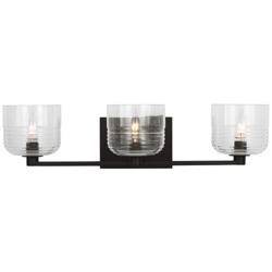 Visual Comfort Studio  Lochdale Large Vanity  A19  24.25"   Black