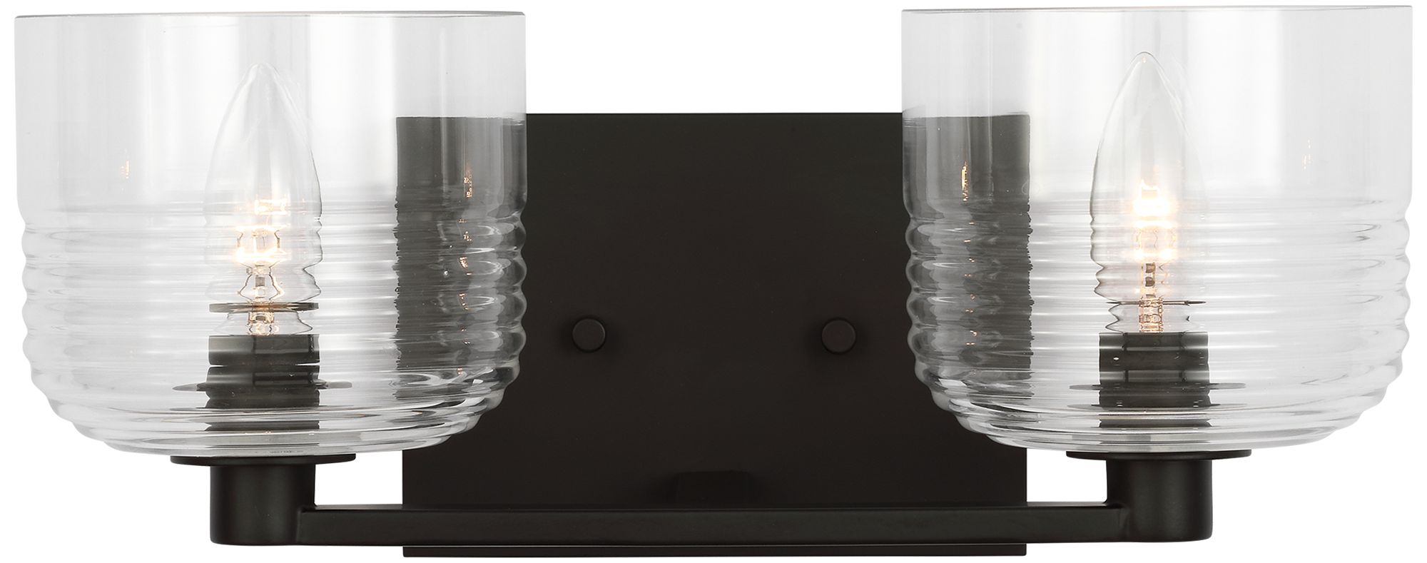 Visual Comfort Studio  Lochdale Medium Vanity  A19  14.75"   Black