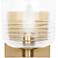 Visual Comfort Studio Lochdale Small Sconce A19 5.375" Satin Brass