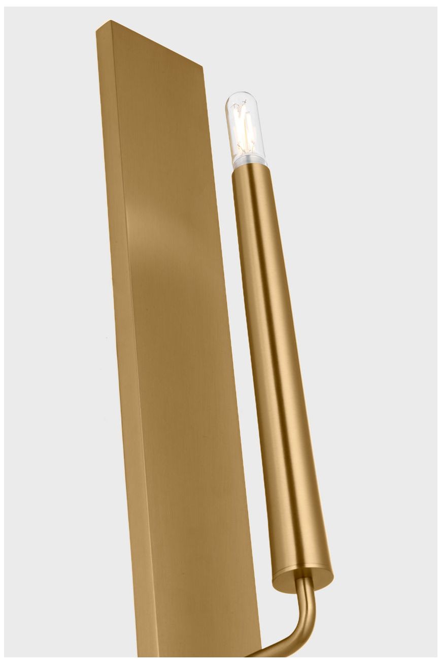 Image 3 Visual Comfort Studio Lois 18 Sconce Burnished Brass B11 more views