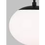 2_Visual Comfort Studio Lune Aged Iron Pendant 1 Medium A19 60w more views
