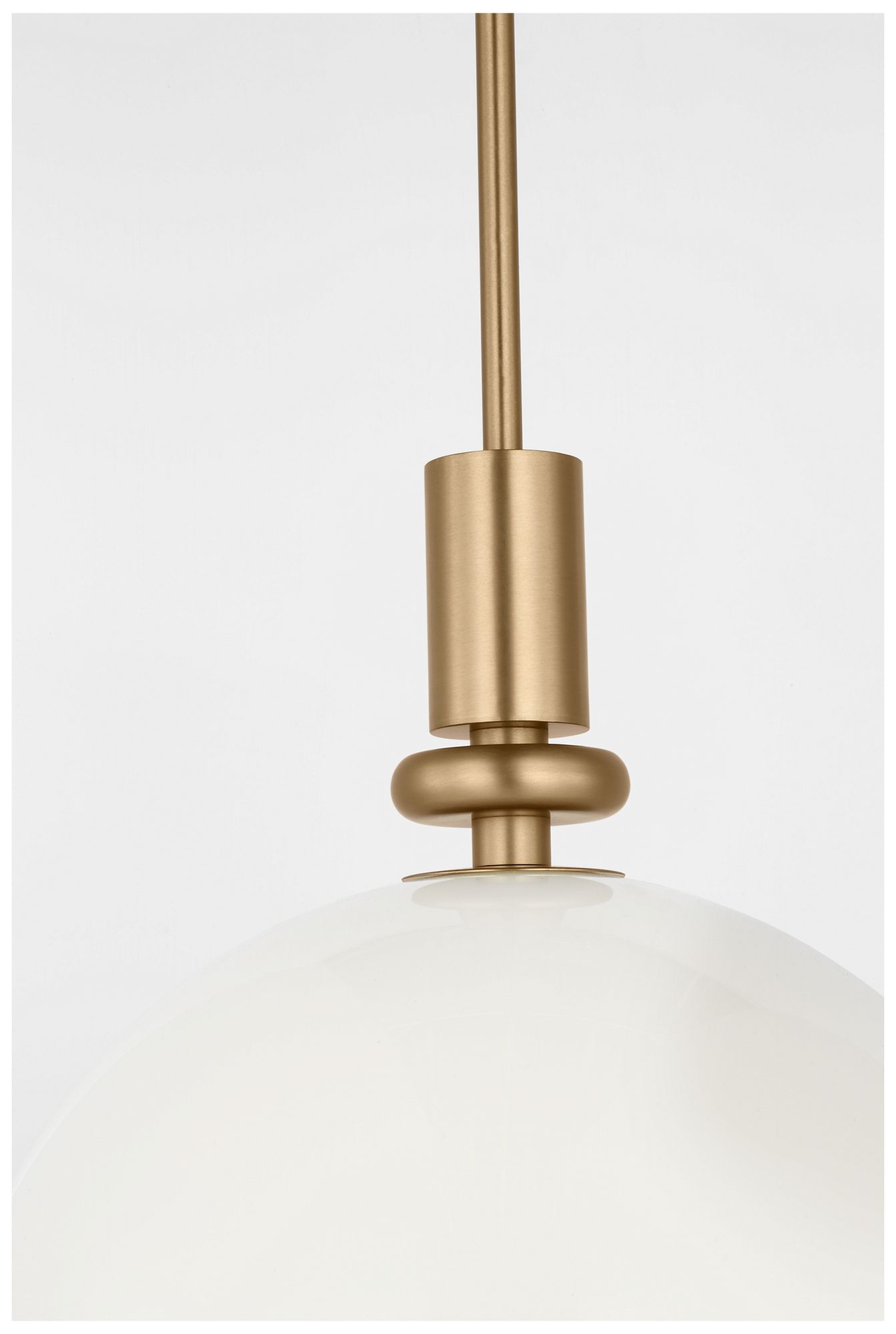 Image 3 Visual Comfort Studio  Malcolm 14" Pendant  E26    Satin Brass more views