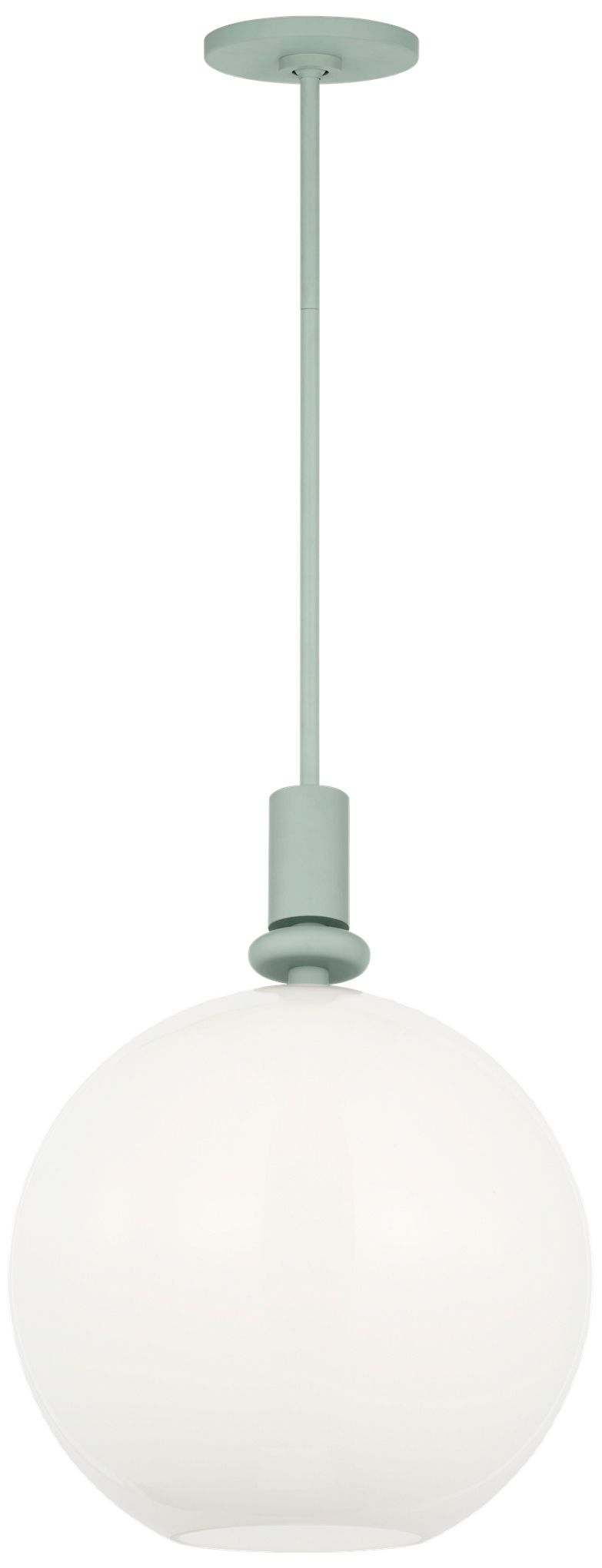 Visual Comfort Studio  Malcolm 14" Pendant  E26    Thistle Green