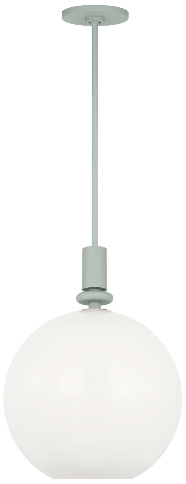 Image 2 Visual Comfort Studio  Malcolm 14" Pendant  E26    Thistle Green more views