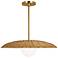 Visual Comfort Studio Mari Burnished Brass Pendant 1 Candelabra Torpedo 60w