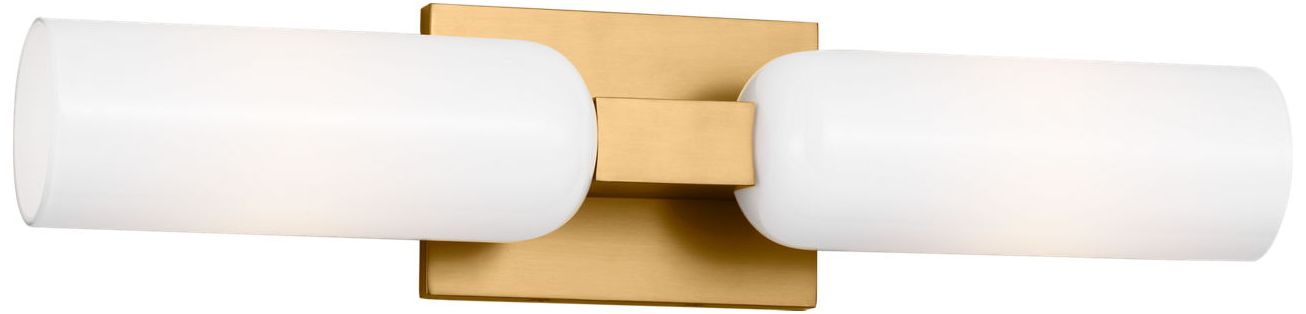 Image 2 Visual Comfort Studio Maroux 21 Bath Burnished Brass B11 more views