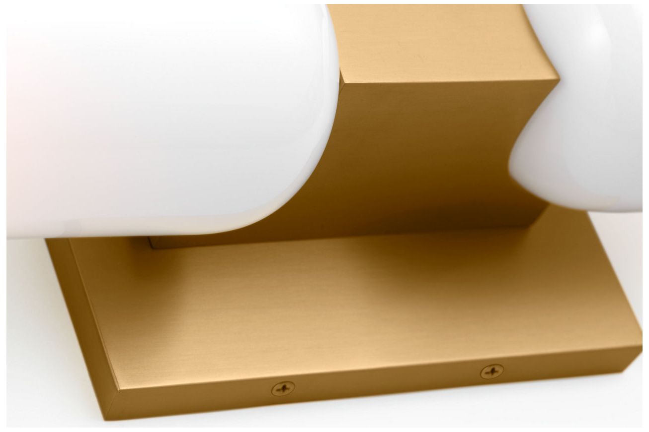 Image 4 Visual Comfort Studio Maroux 21 Bath Burnished Brass B11 more views