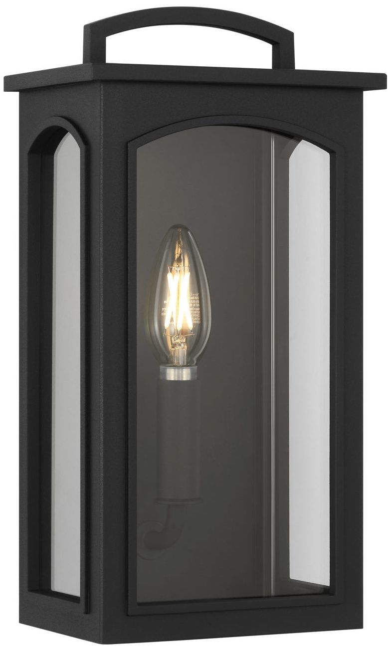 Image 3 Visual Comfort Studio Modesto 12 Outdoor Wall Textured Black B11 more views