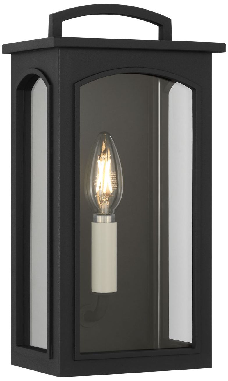 Image 4 Visual Comfort Studio Modesto 12 Outdoor Wall Textured Black B11 more views