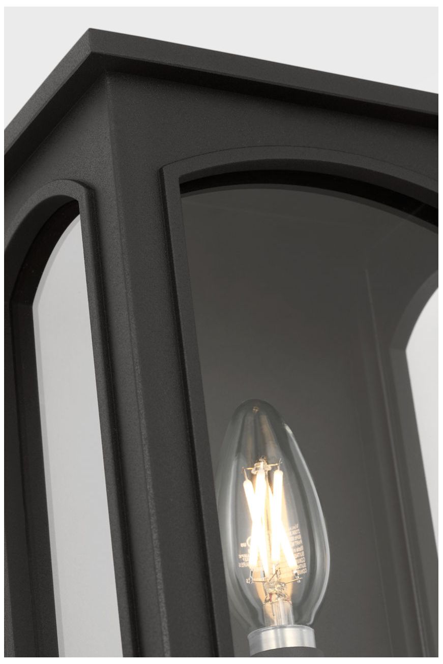 Image 5 Visual Comfort Studio Modesto 12 Outdoor Wall Textured Black B11 more views