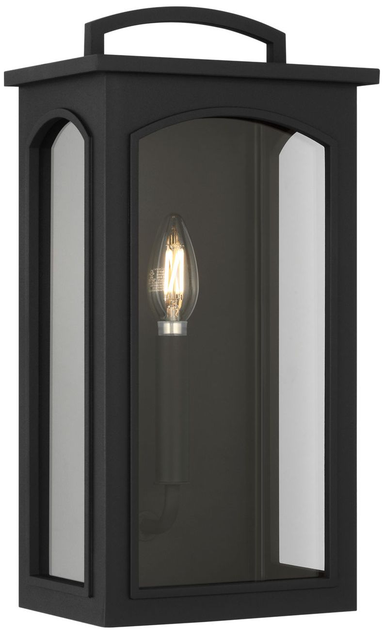 Image 3 Visual Comfort Studio Modesto 15 Outdoor Wall Textured Black B11 more views