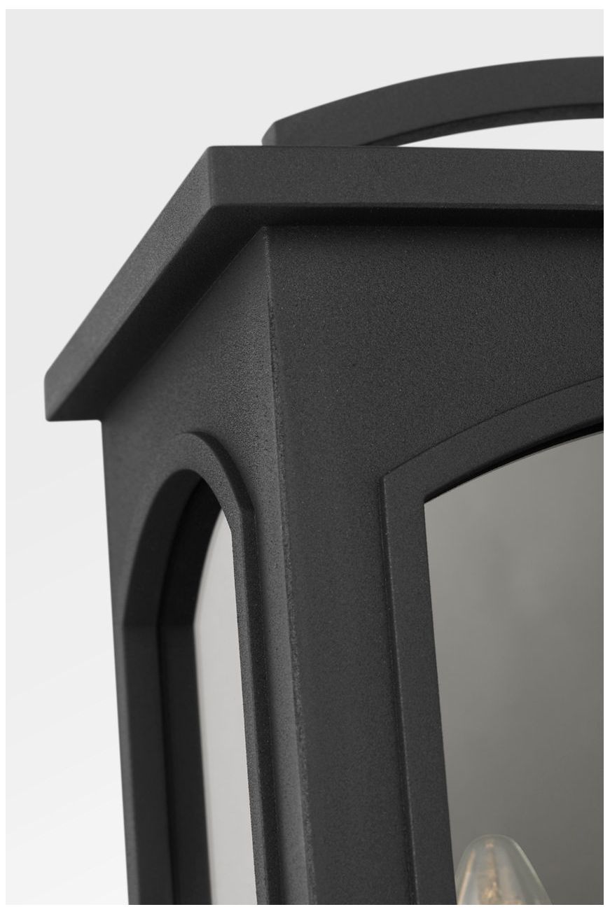 Image 5 Visual Comfort Studio Modesto 19 Outdoor Wall Textured Black B11 more views