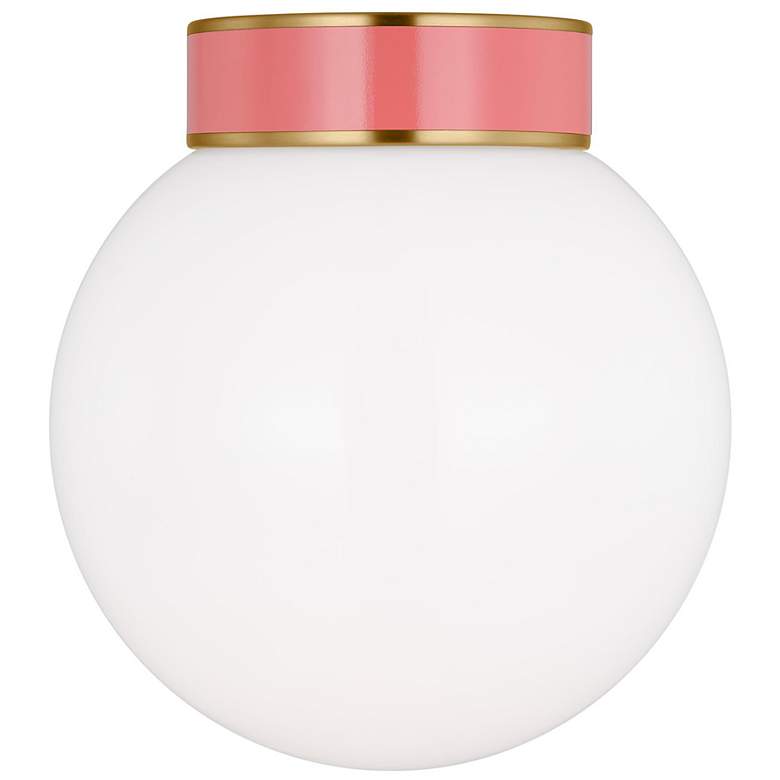 Image 1 Visual Comfort Studio Monroe Burnished Brass / Coral Ceiling Lights 1 E26