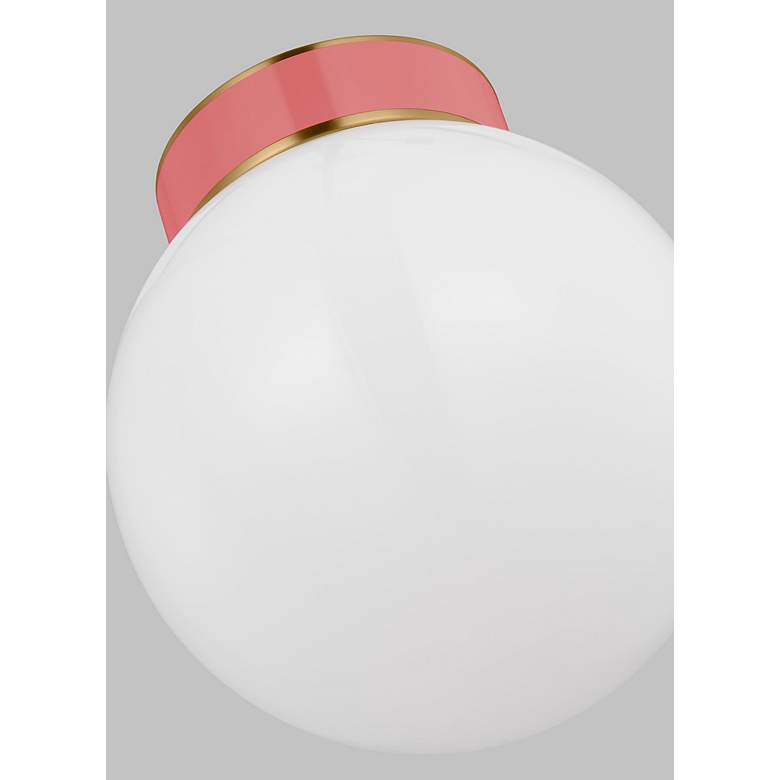 Image 3 Visual Comfort Studio Monroe Burnished Brass / Coral Ceiling Lights 1 E26 more views