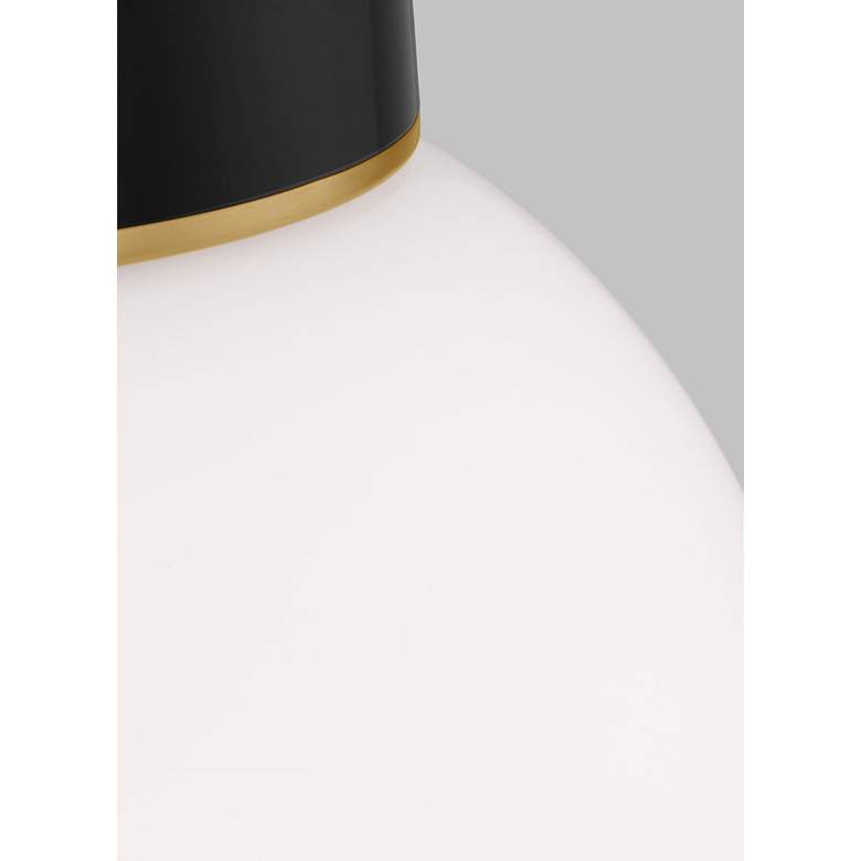 Image 2 Visual Comfort Studio Monroe Burnished Brass / Gloss Black Ceiling Lights more views