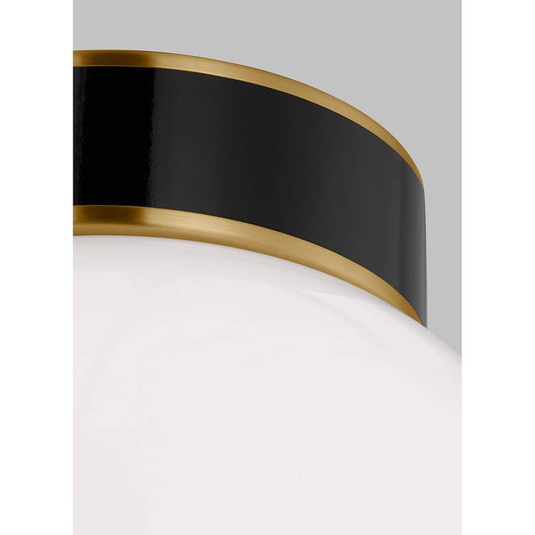 Image 3 Visual Comfort Studio Monroe Burnished Brass / Gloss Black Ceiling Lights more views