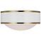 Visual Comfort Studio Monroe Burnished Brass / Gloss White Ceiling Lights