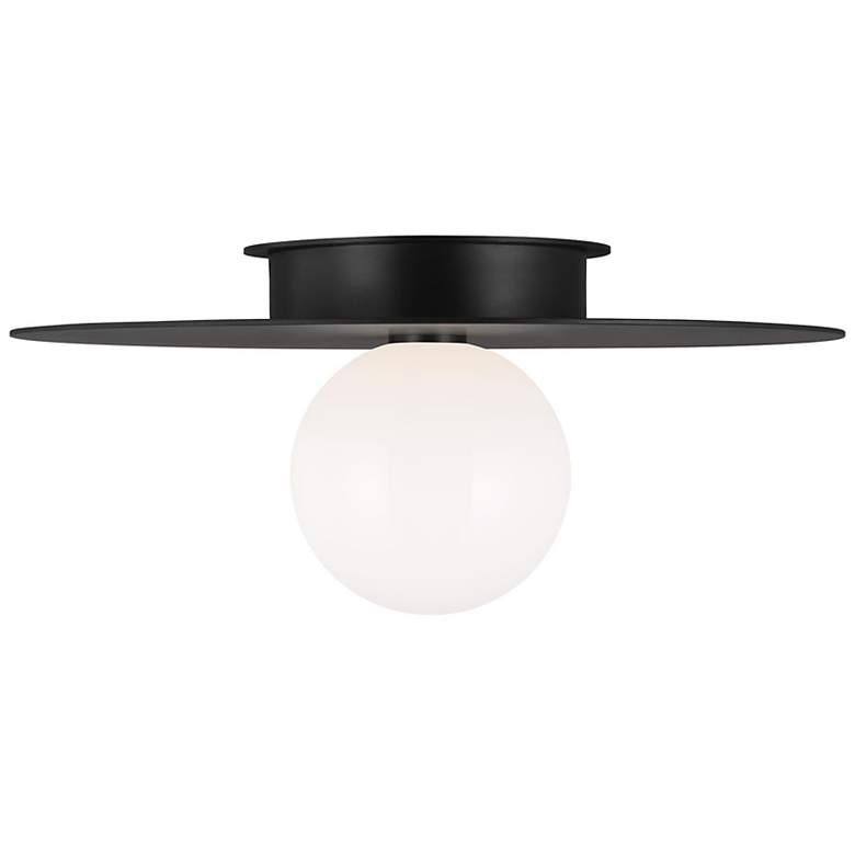 Image 1 Visual Comfort Studio Nodes 17.5" Midnight Black Ceiling Lights 1 G9 T