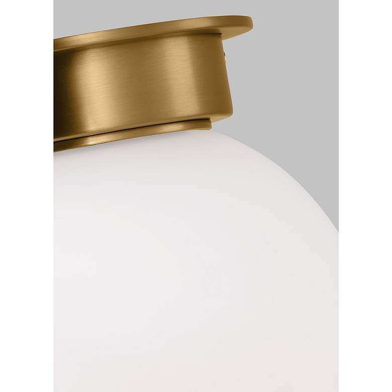 Image 2 Visual Comfort Studio Nodes Burnished Brass Ceiling Light 1 E26 Medium A19 more views