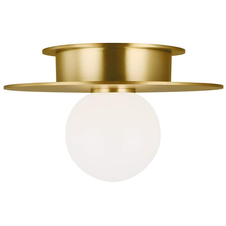 Image 1 Visual Comfort Studio Nodes Burnished Brass Ceiling Lights 1 G9 T4 3w