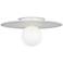 Visual Comfort Studio Nodes Large Flush Mount T4 17.5" White