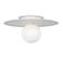Visual Comfort Studio Nodes Medium Flush Mount T4 14" White