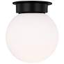 Thumbnail1 of Visual Comfort Studio Nodes Midnight Black Ceiling Light 1 E26 Medium A19