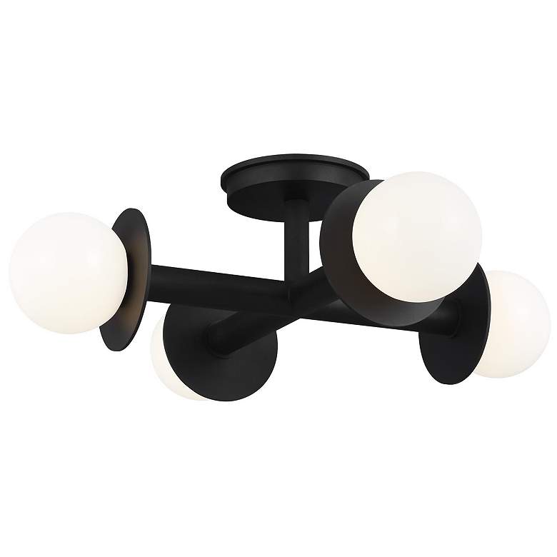 Image 3 Visual Comfort Studio Nodes Midnight Black Ceiling Lights 4 G9 T4 3w more views