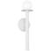 Visual Comfort Studio Nodes Sconce T4 4.75" White