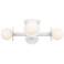 Visual Comfort Studio Nodes Semi Flush T4 18" White