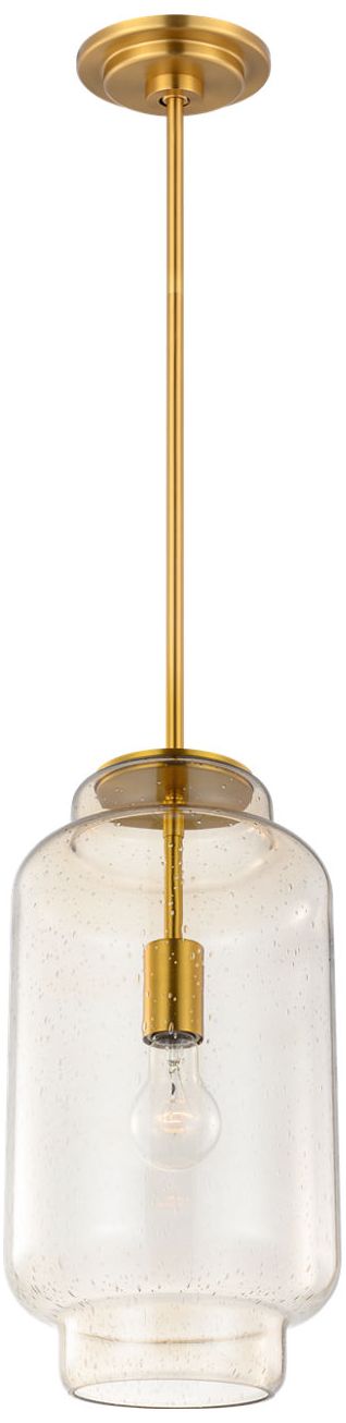 Image 4 Visual Comfort Studio Nodier 17 Pendant Burnished Brass A19 more views