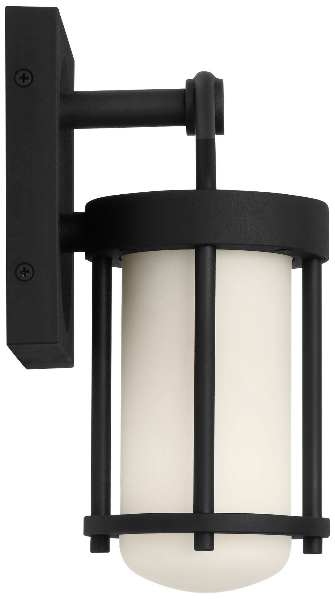 Image 2 Visual Comfort Studio  Otis 10" Wall Lantern  E12    Black more views