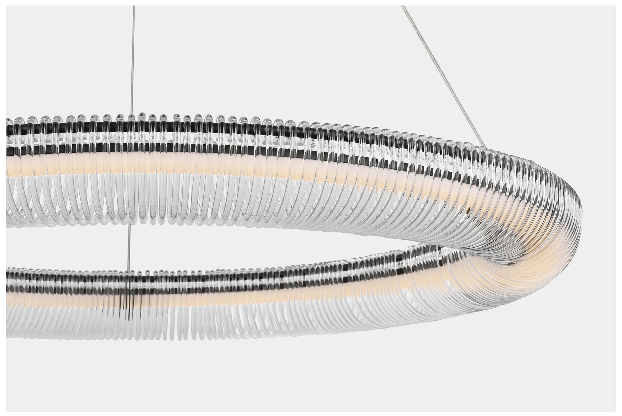 Image 4 Visual Comfort Studio  Pierce 40" Chandelier   LED    Aged Iron more views