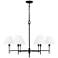 Visual Comfort Studio Ridgewood Large Chandelier T10 36" Aged Iron