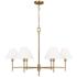 Visual Comfort Studio  Ridgewood Large Chandelier  T10  36