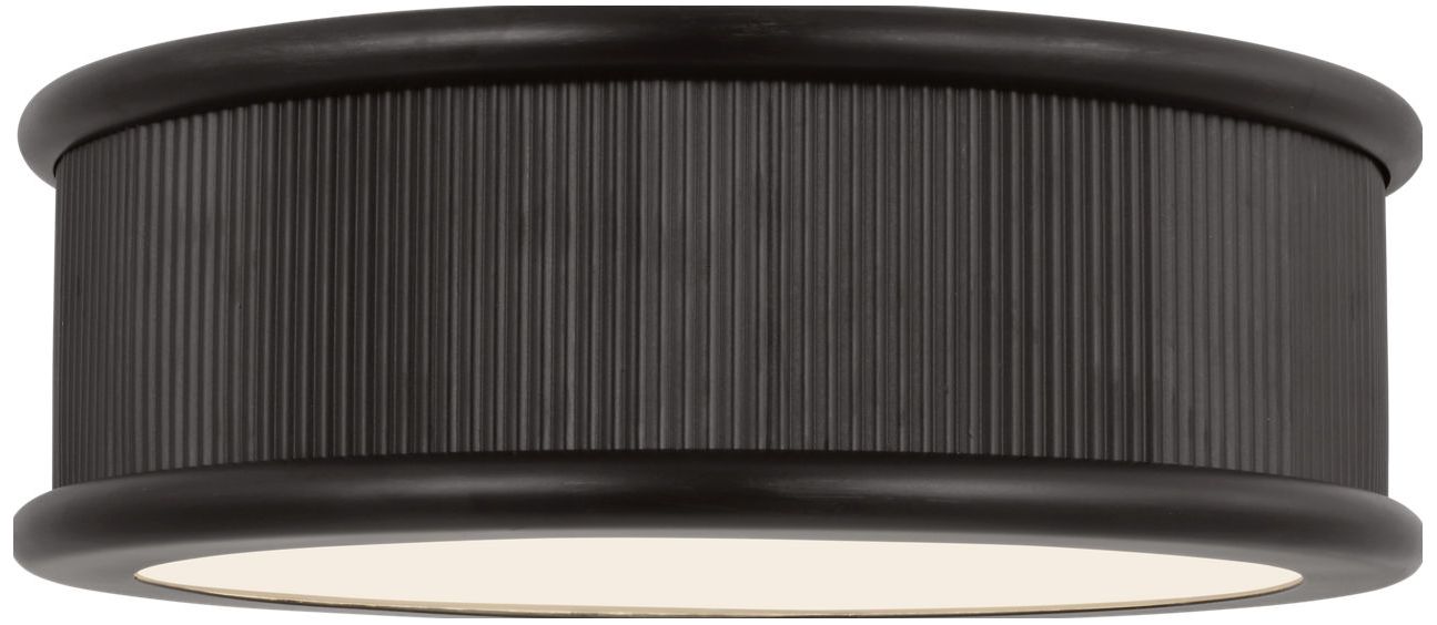 Visual Comfort Studio Ritz 18 Flush Mount Aged Iron B11