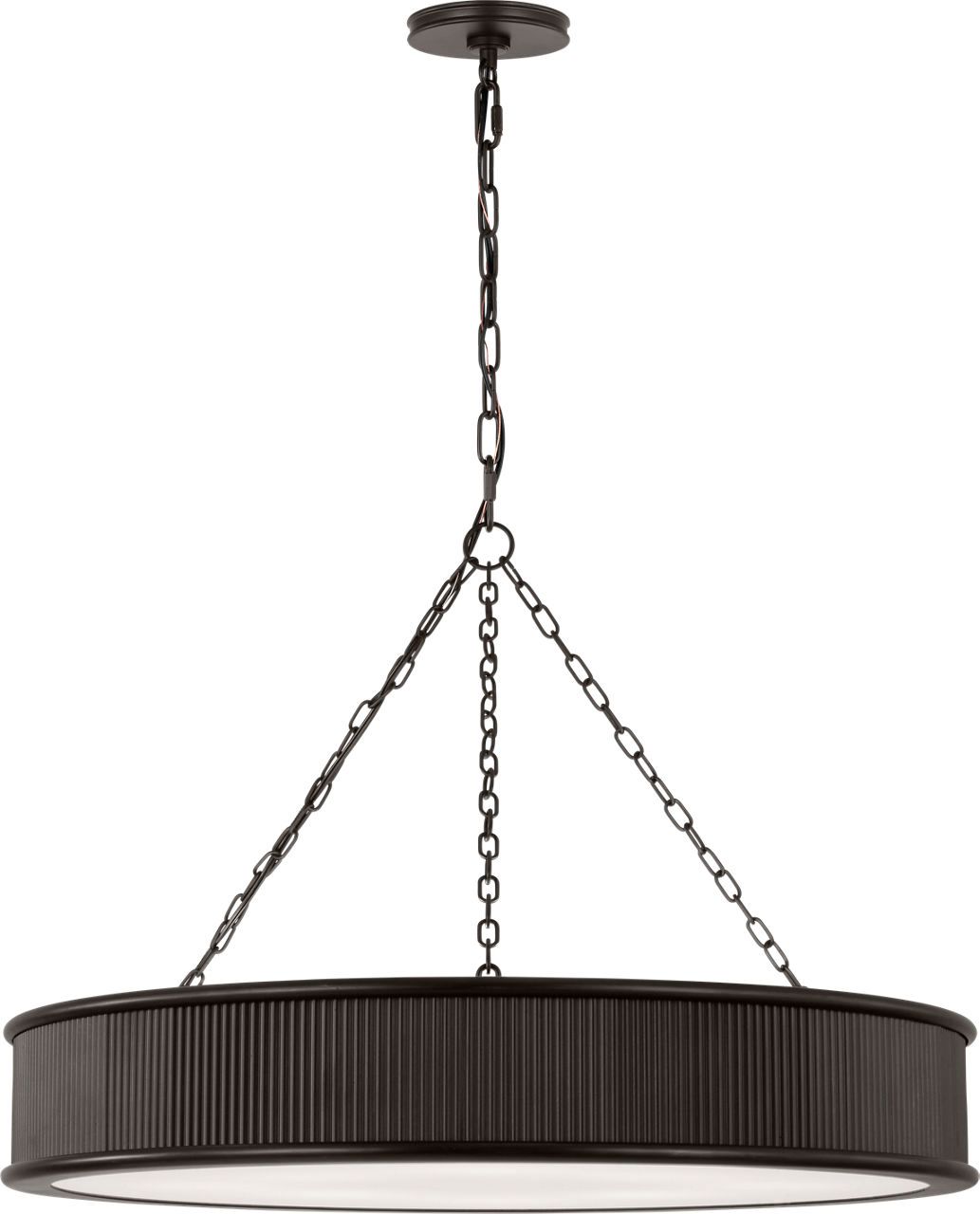 Image 2 Visual Comfort Studio Ritz 27 Chandelier Aged Iron B11 more views