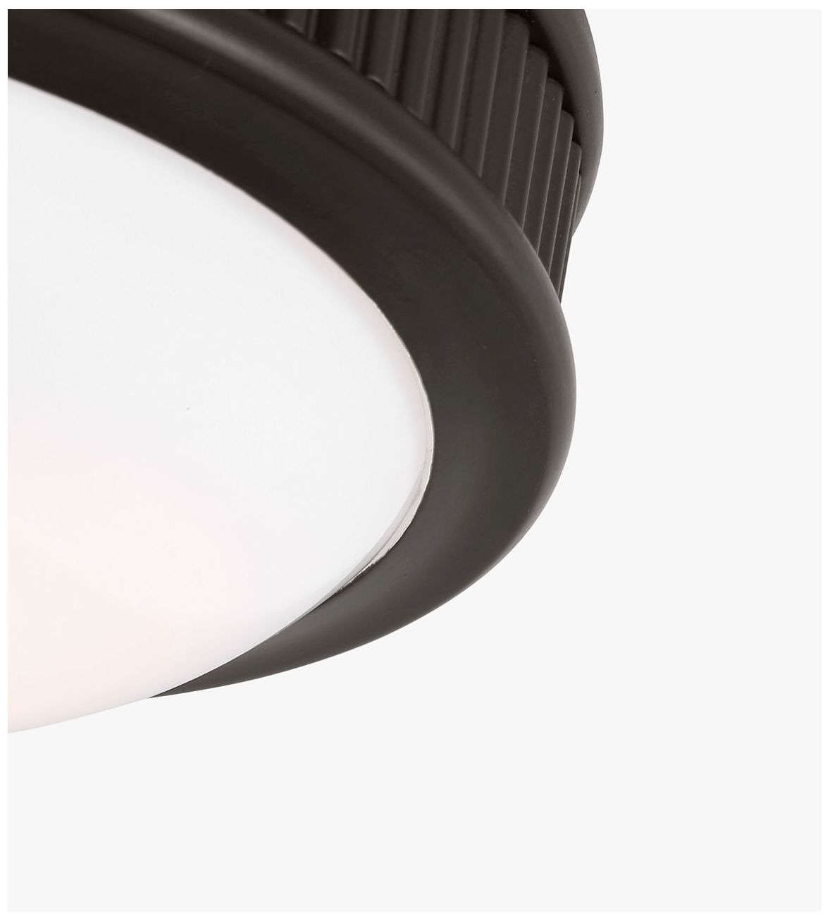 Image 3 Visual Comfort Studio Ritz 8 Flush Mount Aged Iron LED more views