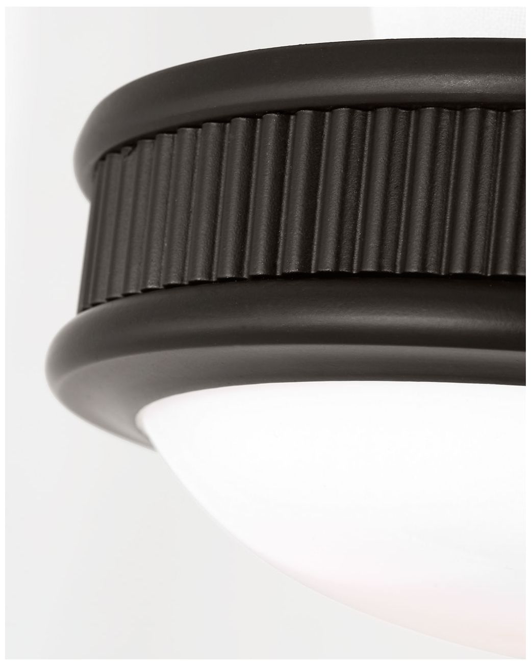 Image 4 Visual Comfort Studio Ritz 8 Flush Mount Aged Iron LED more views