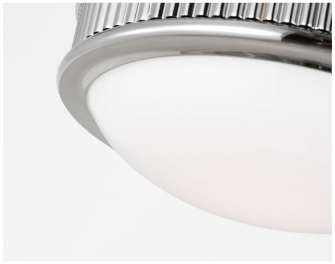Image 2 Visual Comfort Studio Ritz 8 Flush Mount Polished Nickel LED more views