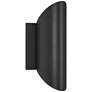 Visual Comfort Studio  Ruxton Small Wall Lantern  A19  4.5"  Black