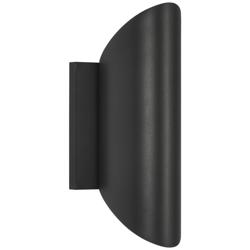 Visual Comfort Studio  Ruxton Small Wall Lantern  A19  4.5"  Black